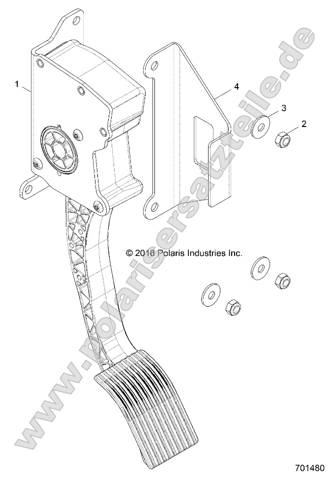 Engine, Throttle Pedal Engine, Throttle Pedal