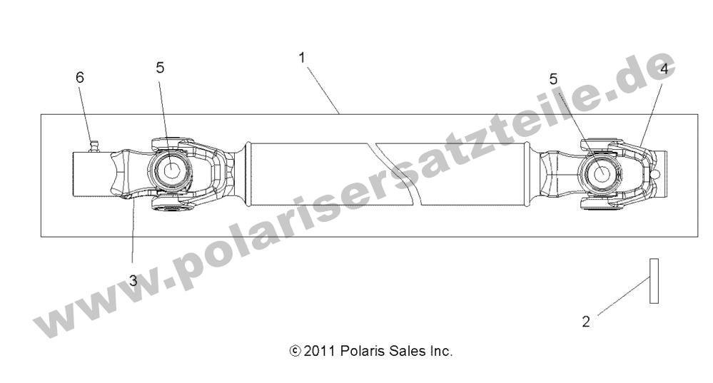 DRIVE TRAIN, FRONT PROP SHAFT DRIVE TRAIN, FRONT PROP SHAFT