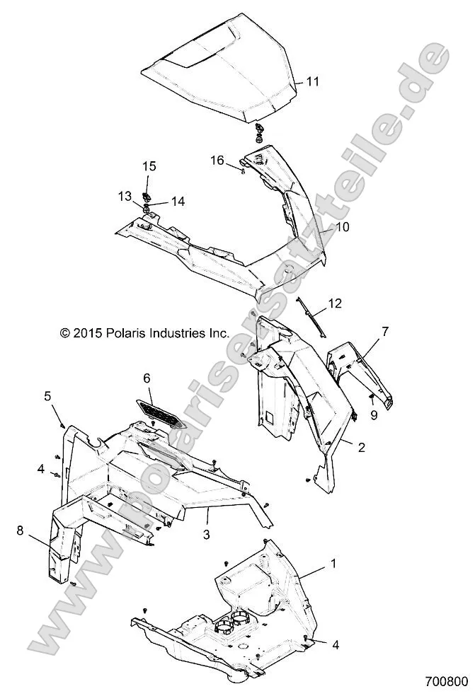 Body, Hood Body, Hood