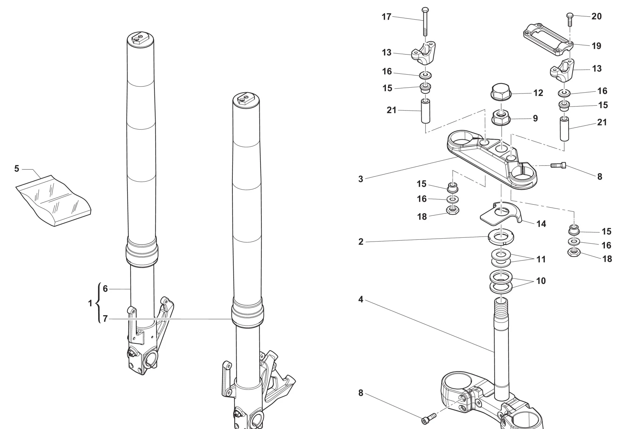 Gabel / Gabelbrücke