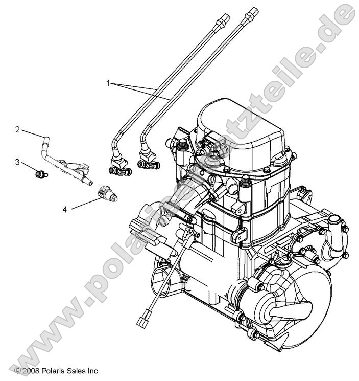 Engine, Fuel Injector