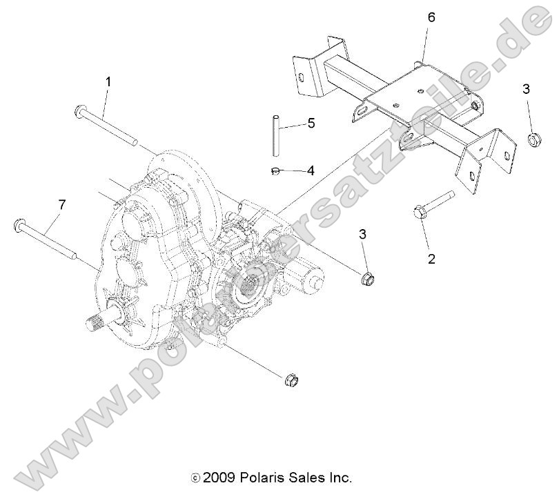 Drive Train, Main Gearcase Mounting