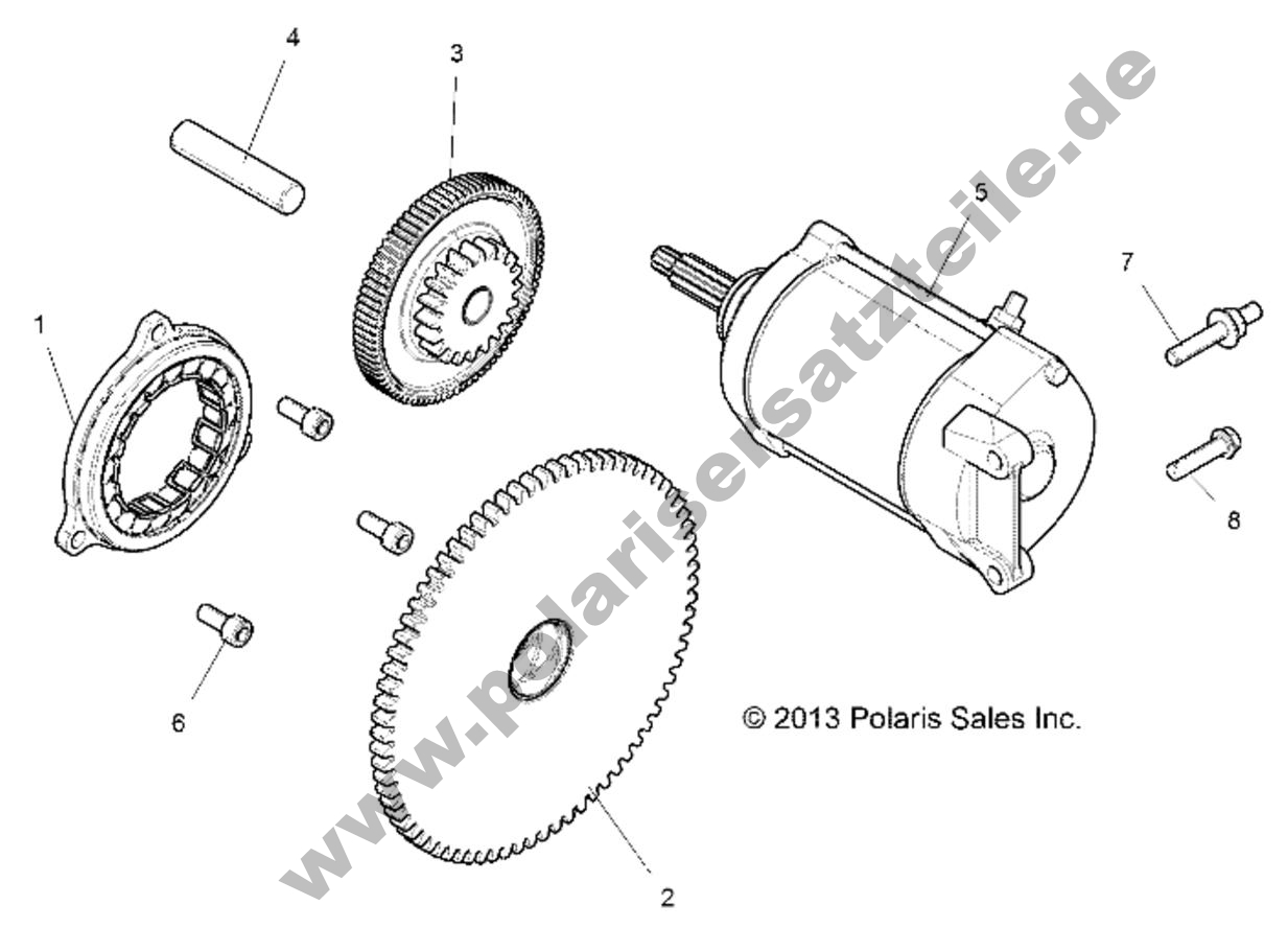 ENGINE, STARTER ENGINE, STARTER