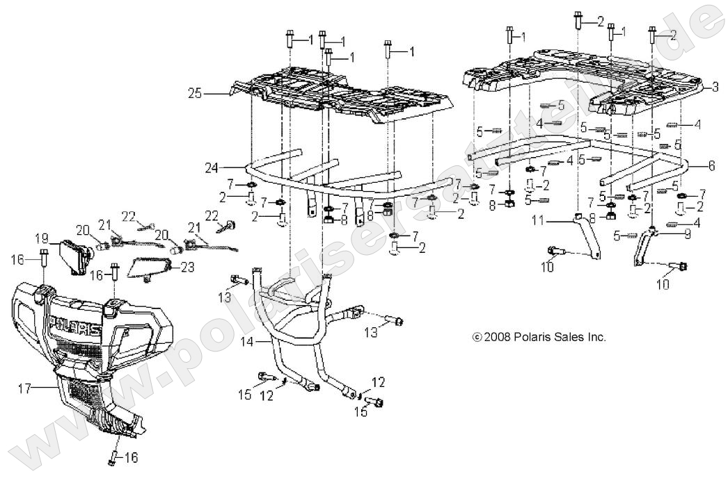 CHASSIS, BUMPER CHASSIS, BUMPER