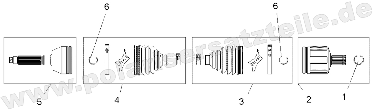 DRIVE TRAIN, FRONT DRIVE SHAFT DRIVE TRAIN, FRONT DRIVE SHAFT