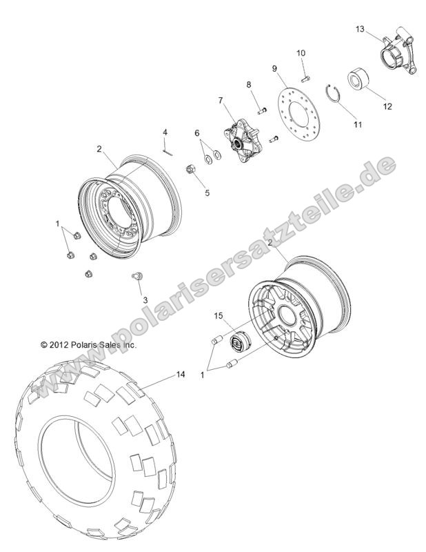 WHEELS, REAR