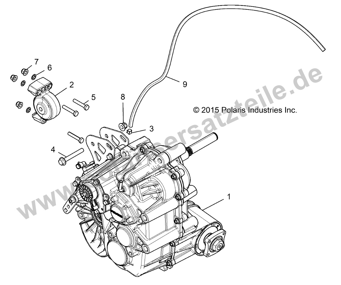 DRIVE TRAIN, MAIN GEARCASE MOUNTING DRIVE TRAIN, MAIN GEARCASE MOUNTING