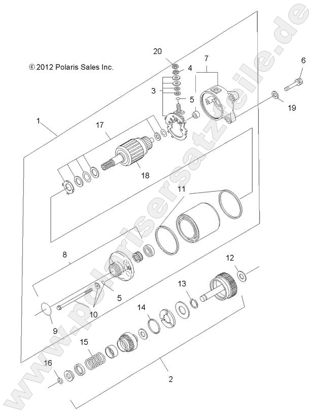 ENGINE, STARTING SYSTEM (Built 11/29/11 and Before) ENGINE, STARTING SYSTEM (Built 11/29/11 and Before)