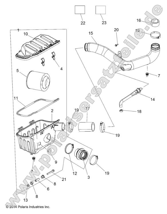 Engine, Air Intake System Engine, Air Intake System