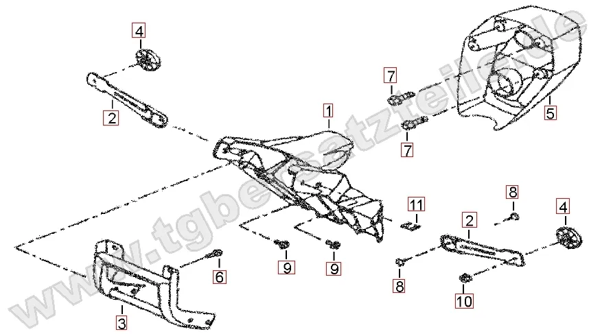 Nummernschildhalter - Reflektor Nummernschildhalter - Reflektor