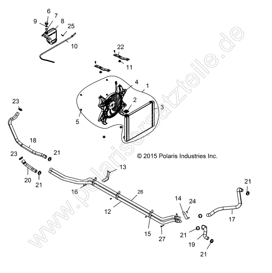 ENGINE, COOLING SYSTEM ENGINE, COOLING SYSTEM