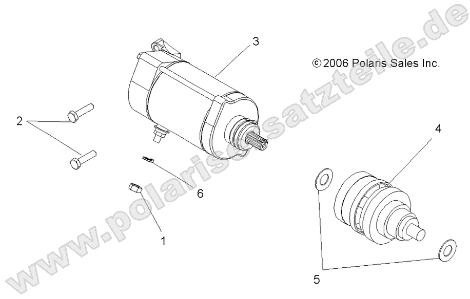 ENGINE, STARTING MOTOR ENGINE, STARTING MOTOR