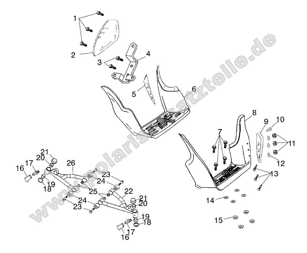 Swing Arm/Footrest