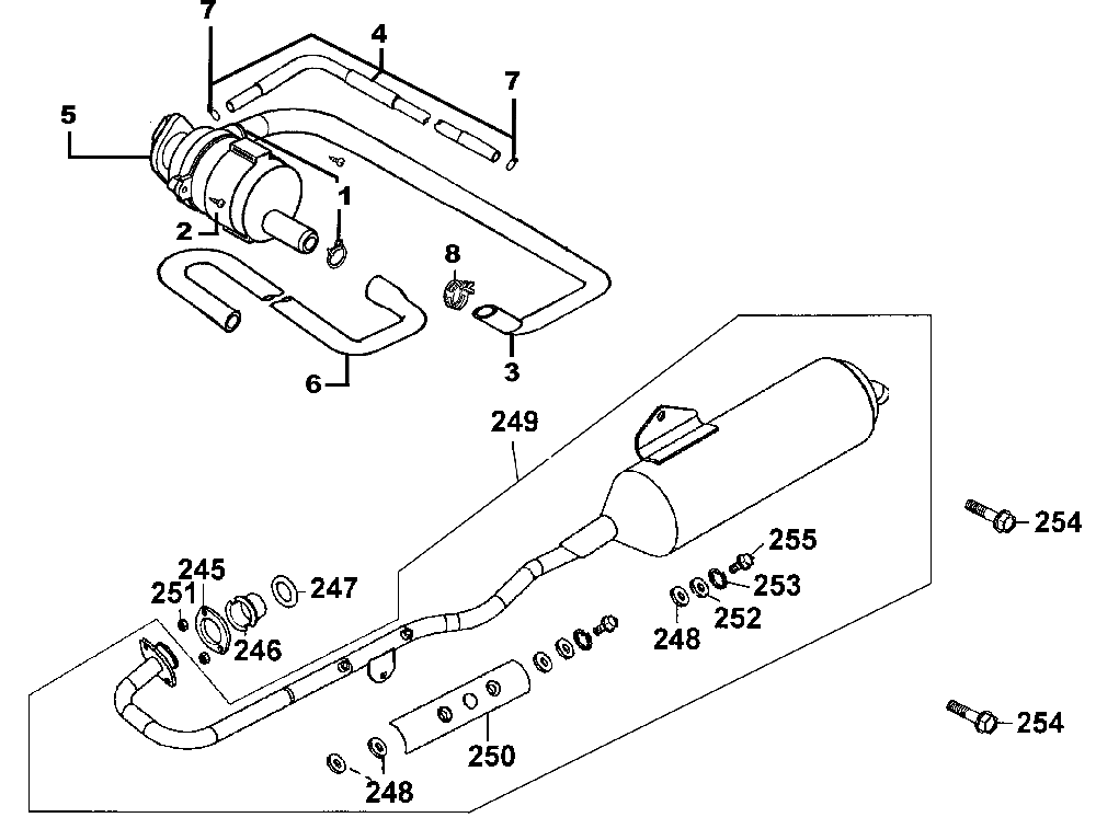 Auspuff & Sekundärluftsystem Auspuff & Sekundärluftsystem