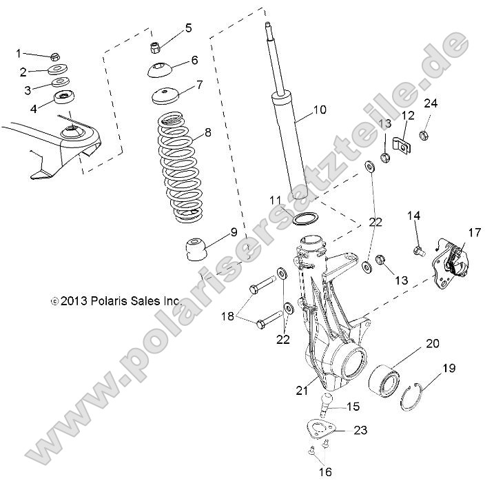 Suspension, Front Strut