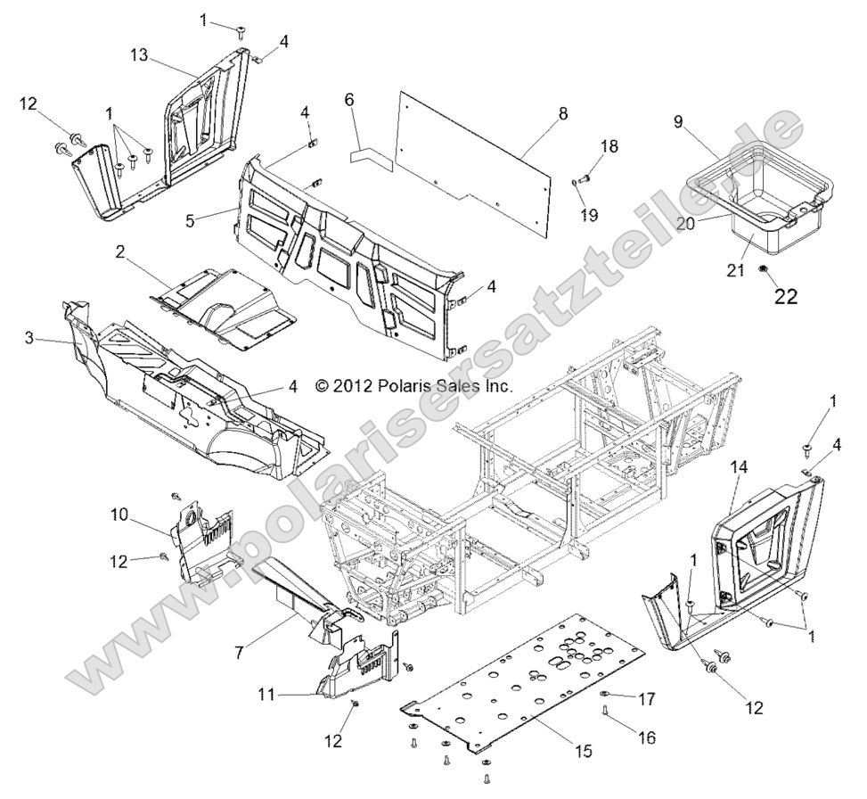Body, Floor and Fenders Body, Floor and Fenders