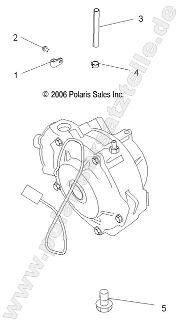DRIVE TRAIN, FRONT GEARCASE MOUNTING