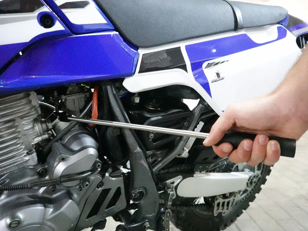 TMP Winkelschraubendreher 90° mit 5 Einsätze für Vergaser Gemischschraube