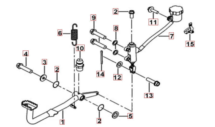 Bremspedal Bremspedal