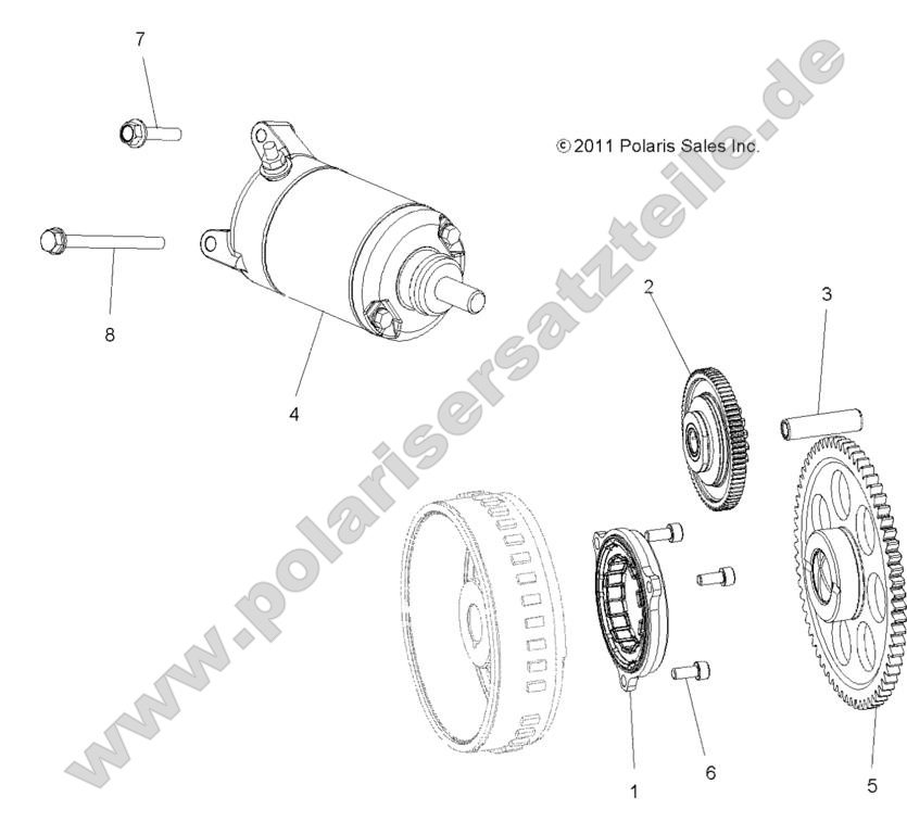 ENGINE, STARTER DRIVE ENGINE, STARTER DRIVE