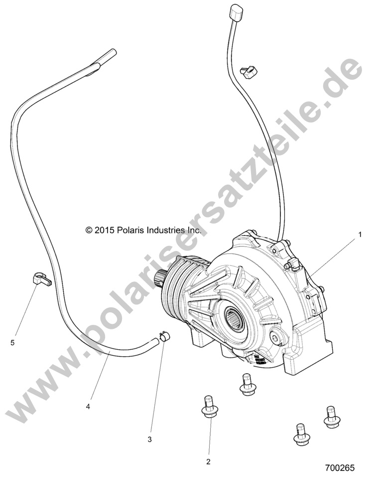 DRIVE TRAIN, FRONT GEARCASE MOUNTING DRIVE TRAIN, FRONT GEARCASE MOUNTING
