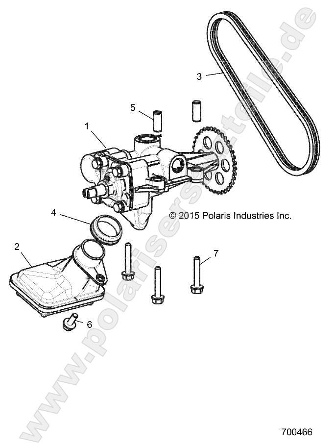 ENGINE, OIL PUMP ENGINE, OIL PUMP