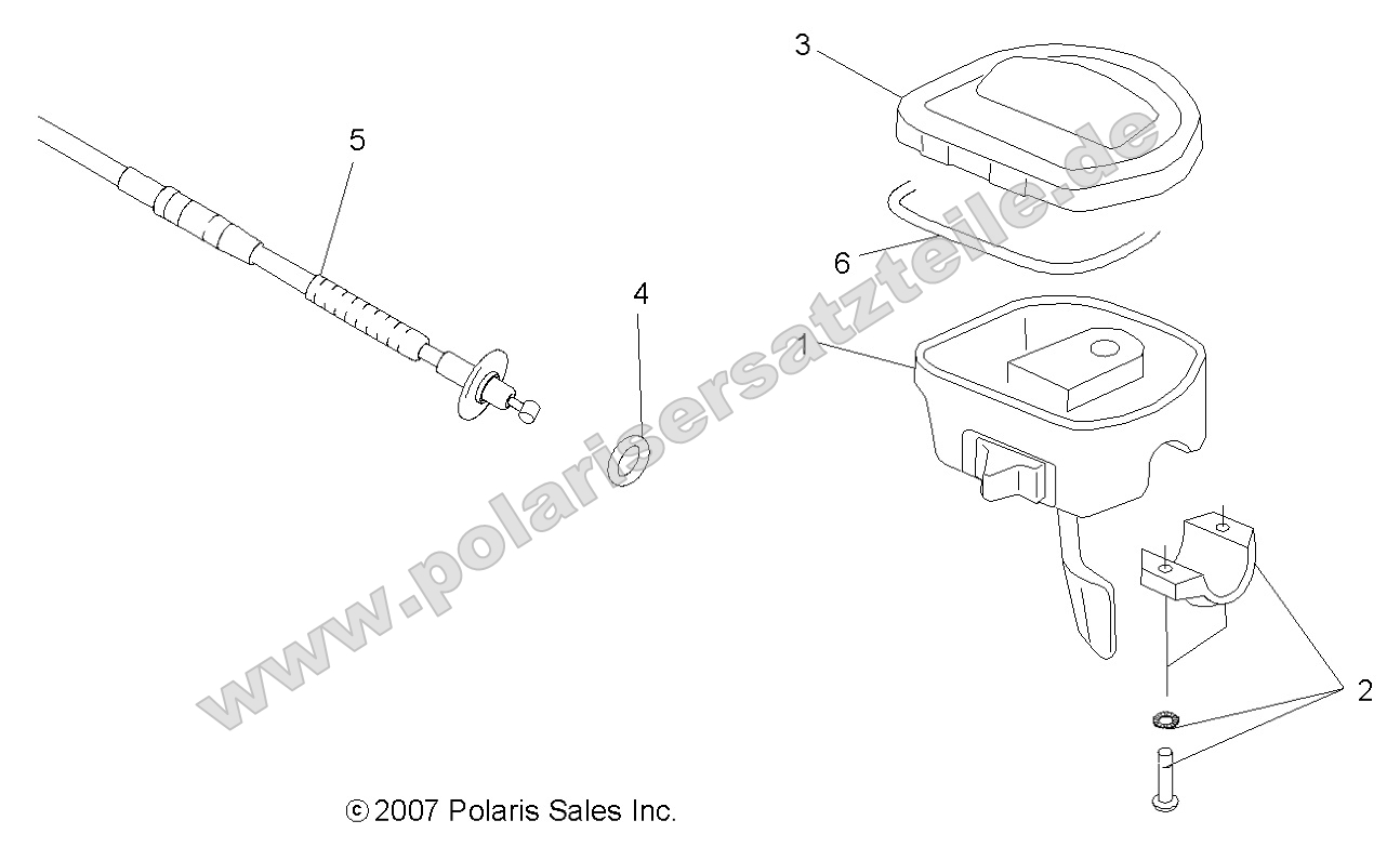 Steering, Controls, Throttle Asm. and Cable Steering, Controls, Throttle Asm. and Cable