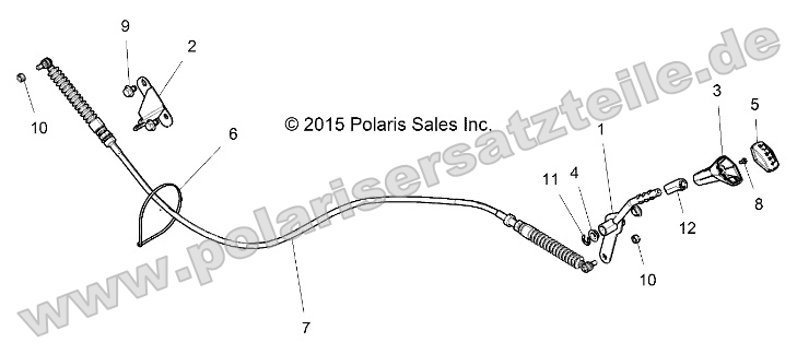 Drive Train, Gear Selector Drive Train, Gear Selector