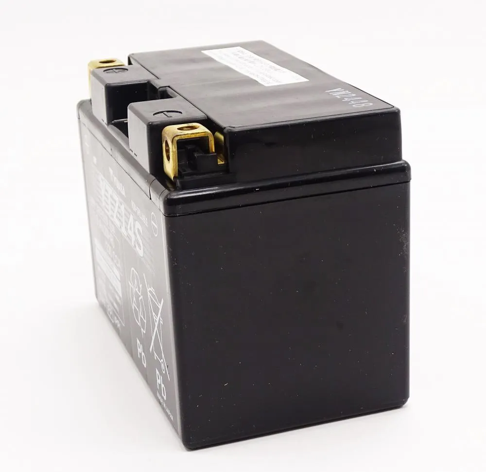 Yuasa YTZ14S MF AGM Batterie 12V 11,2AH - Einbaufertig (YTZ14S-BS, YTZ14S-4)