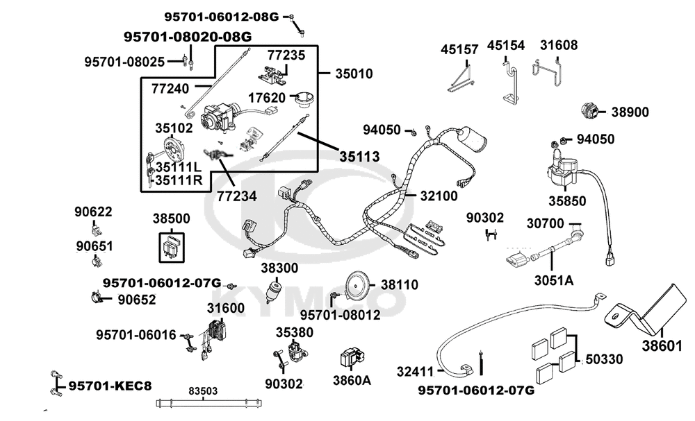 Elektrische Anlage & Schlosssatz Elektrische Anlage & Schlosssatz