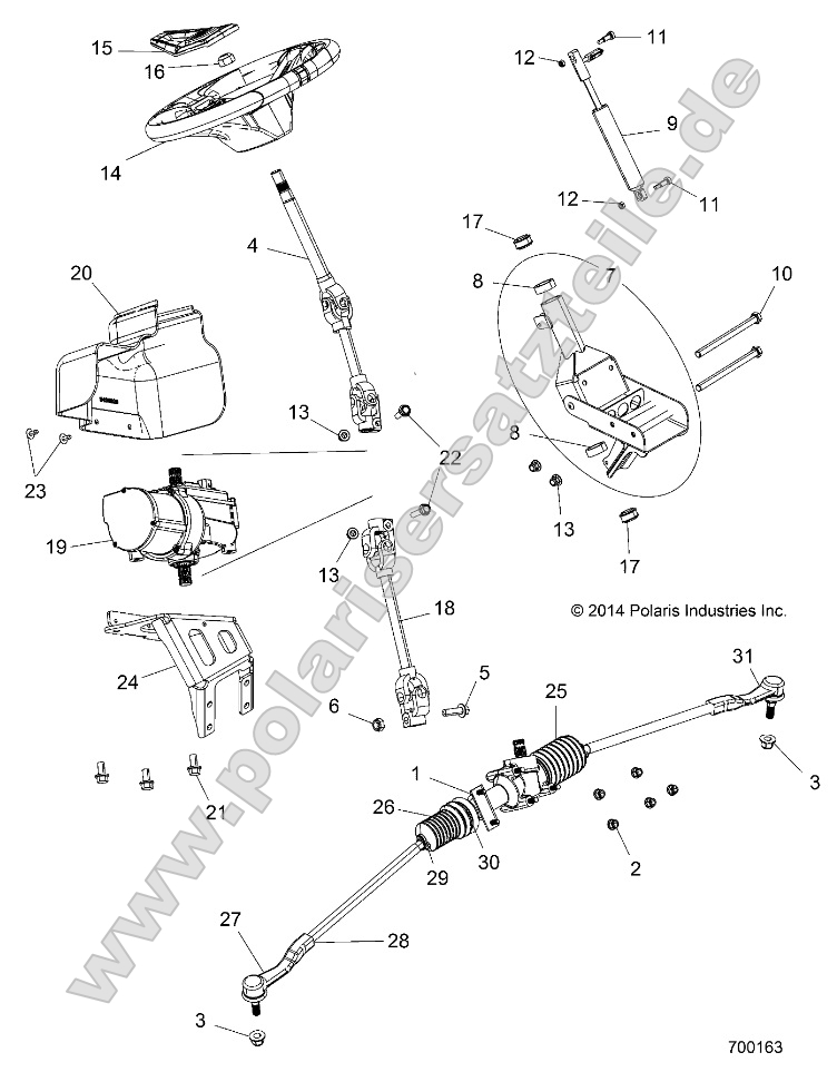 Steering, Power Steering Asm. Steering, Power Steering Asm.