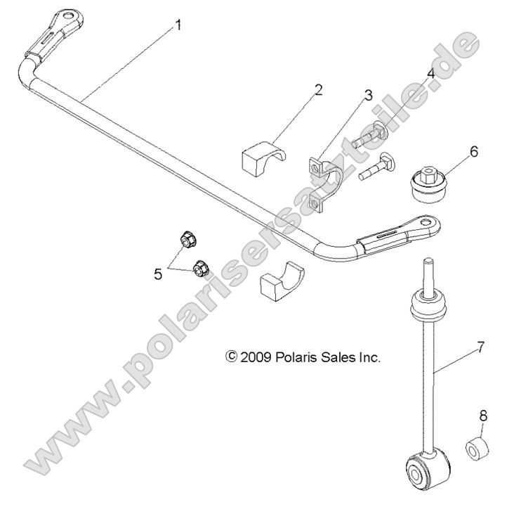 Suspension, Rear Stabilizer Bar