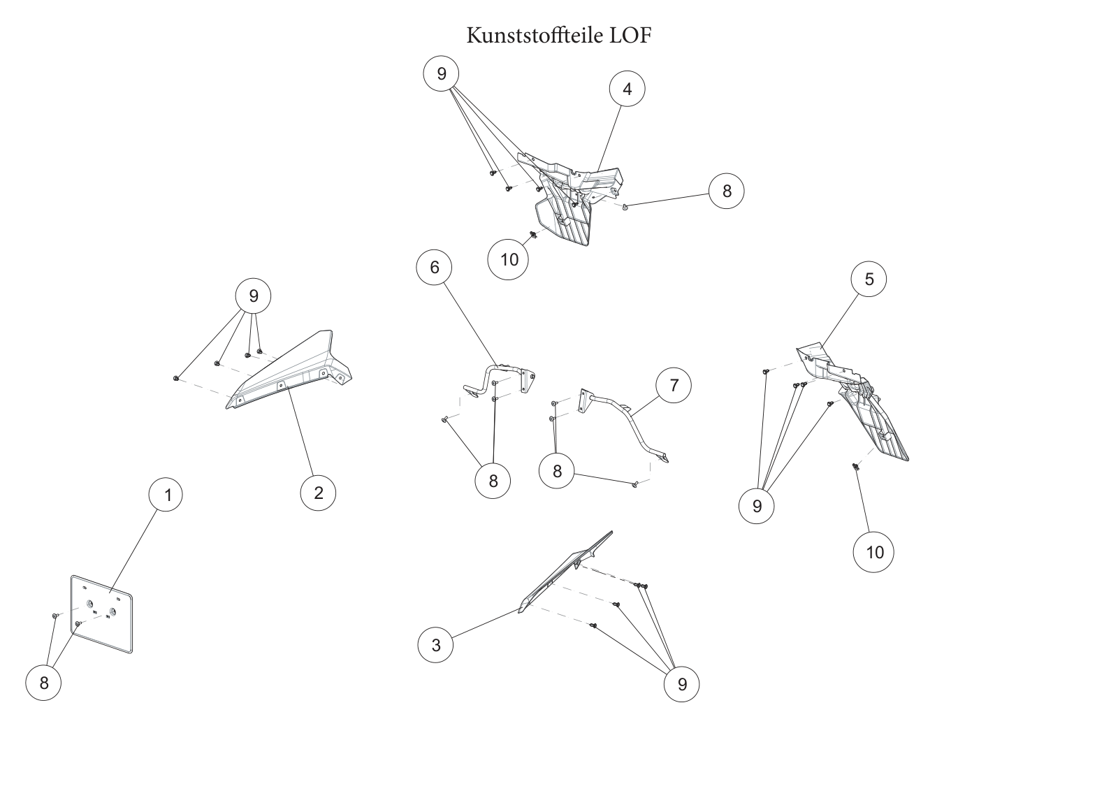 Kunststoffteile LOF Kunststoffteile LOF