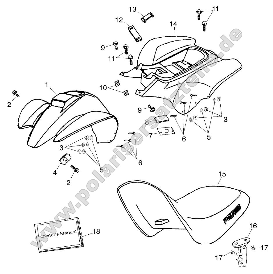 Fender/Seat Fender/Seat