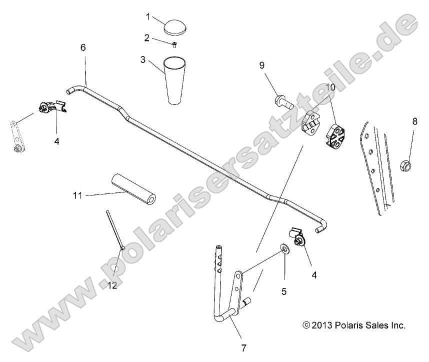 Drive Train, Gear Selector Drive Train, Gear Selector