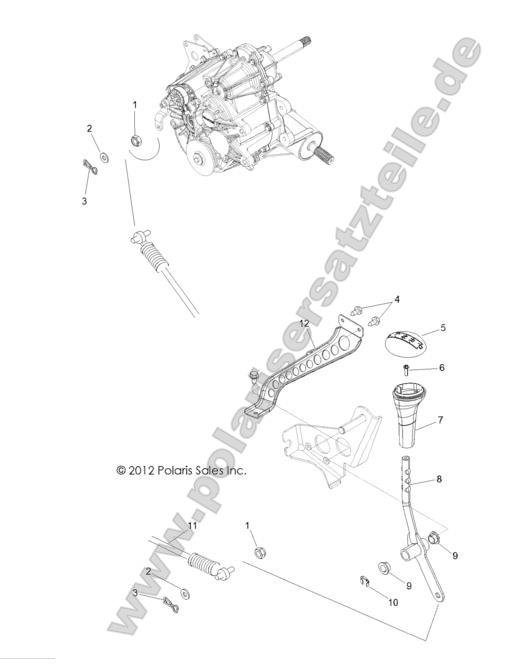 DRIVE TRAIN, GEAR SELECTOR DRIVE TRAIN, GEAR SELECTOR