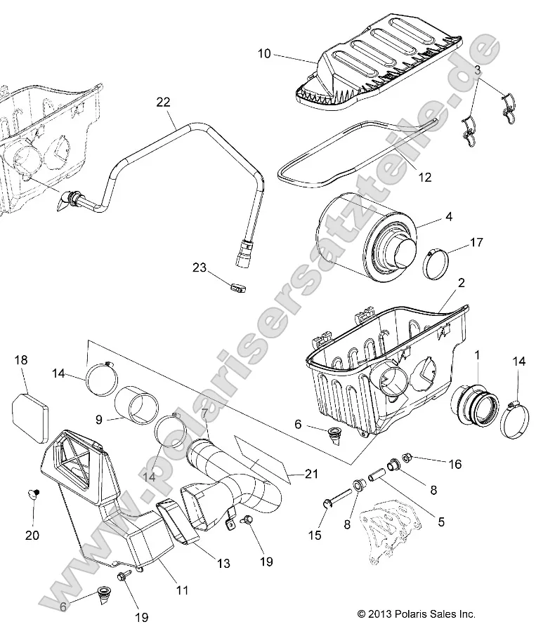 Engine, Air Intake System
