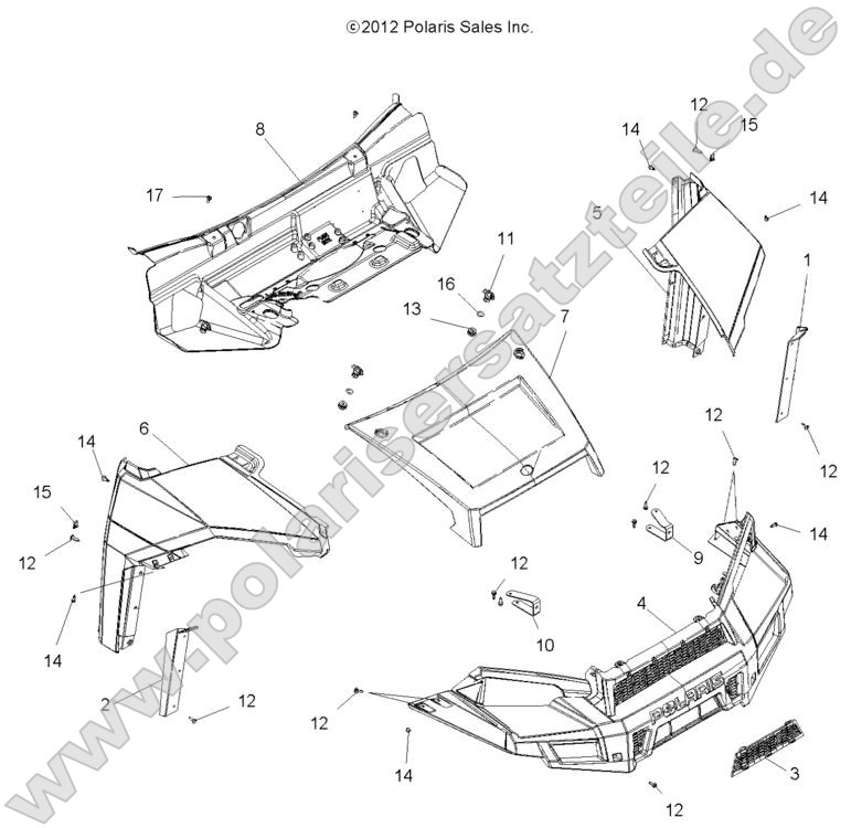 Body, Hood and Front Fascia Body, Hood and Front Fascia