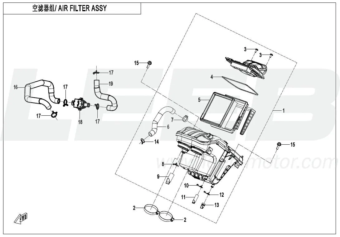 Luftfilter komplett (kpl.) Luftfilter komplett (kpl.)