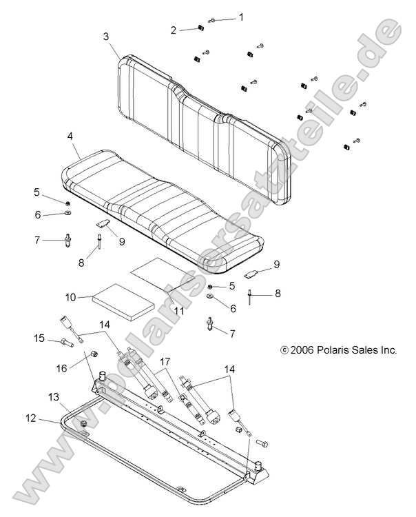 BODY, SEAT AND BASE
