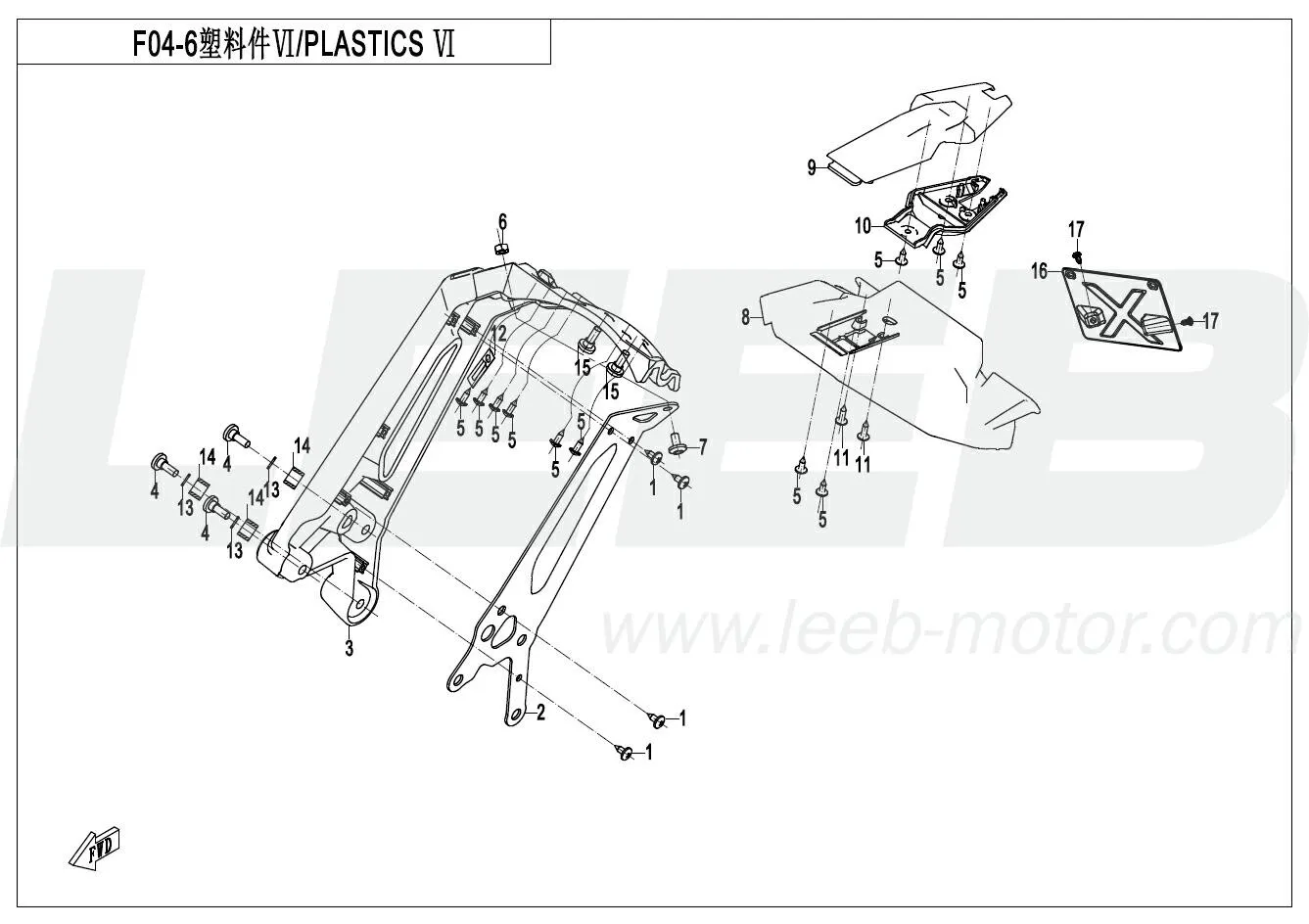 Verkleidungsteile 6 Verkleidungsteile 6