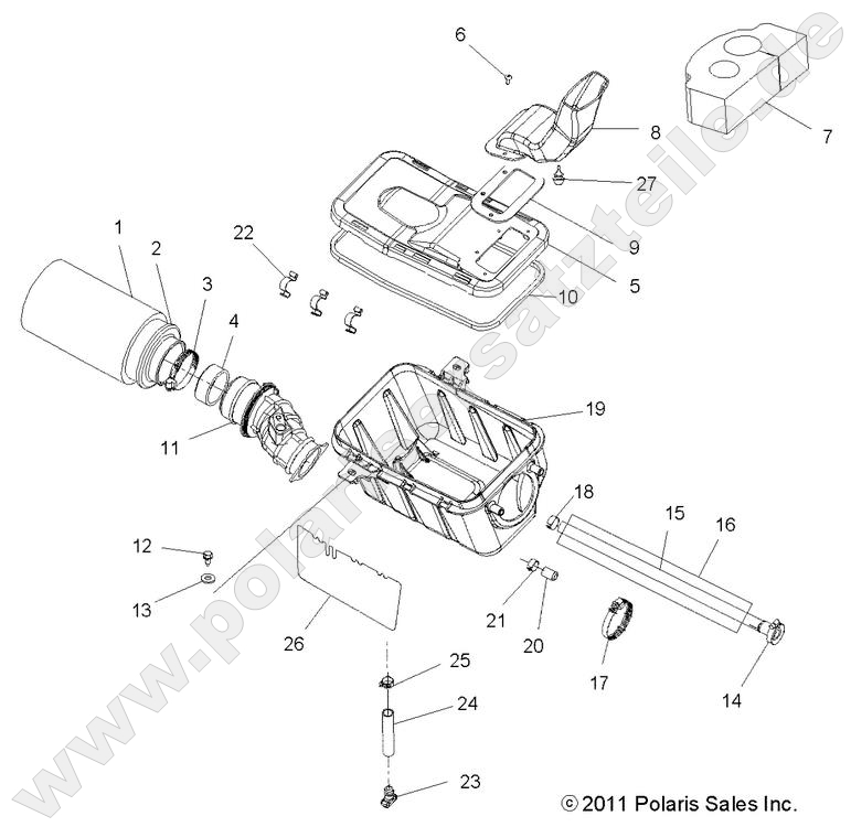 ENGINE, AIR INTAKE SYSTEM ENGINE, AIR INTAKE SYSTEM