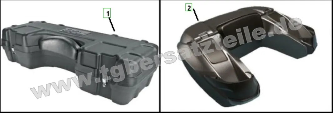 Top Case - Sturzbügel hinten Top Case - Sturzbügel hinten