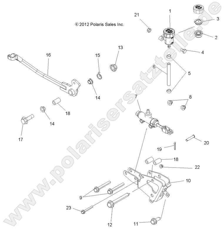 BRAKES, BRAKE PEDAL and MASTER CYLINDER