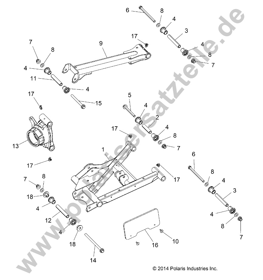 SUSPENSION, REAR CONTROL ARMS SUSPENSION, REAR CONTROL ARMS