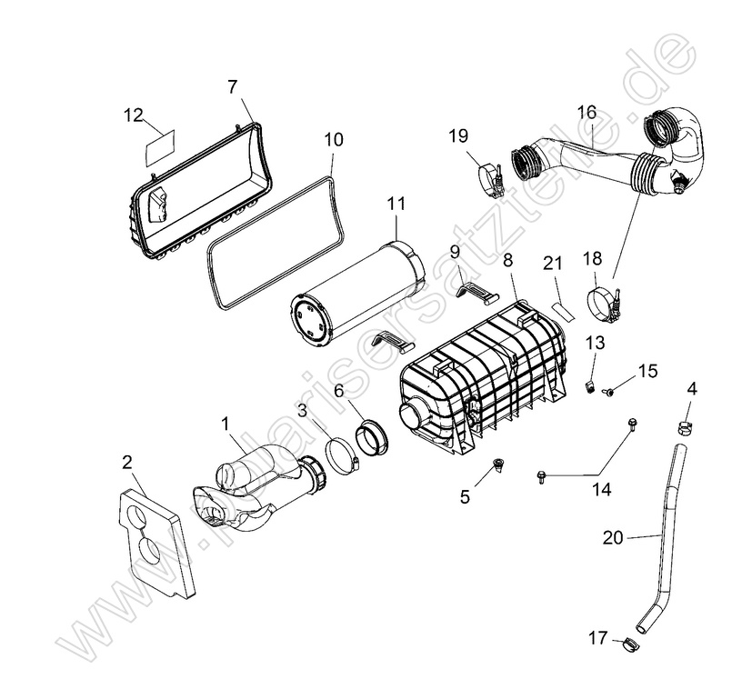 ENGINE, AIR INTAKE SYSTEM ENGINE, AIR INTAKE SYSTEM