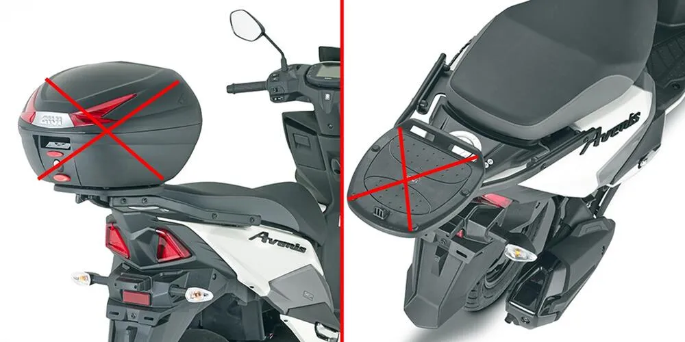 Givi Topcaseträger für Monolock Koffer - Suzuki Avenis 125 2023-25