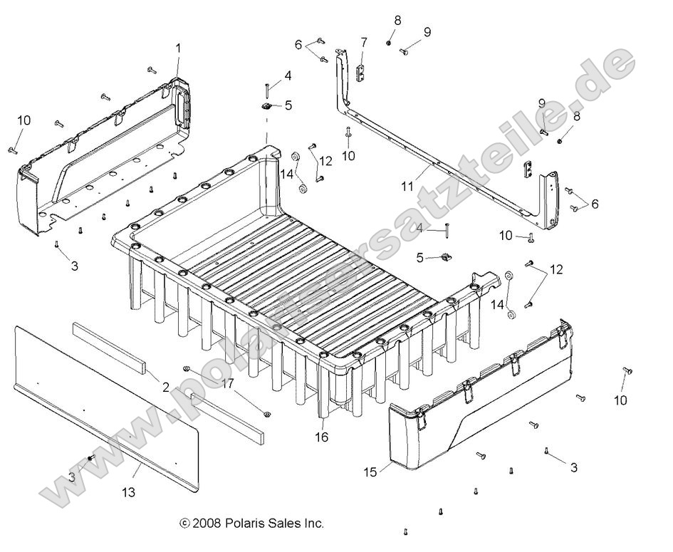Body, Box Asm.
