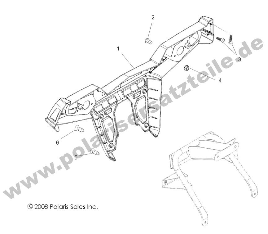 BODY, REAR BUMPER BODY, REAR BUMPER