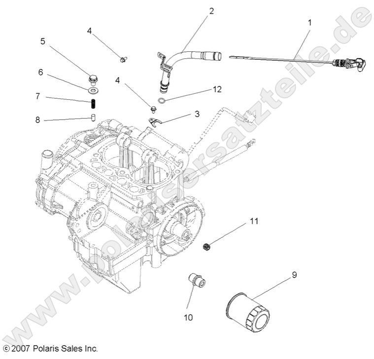 ENGINE, DIPSTICK and OIL FILTER ENGINE, DIPSTICK and OIL FILTER